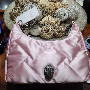 COPY - Kurt Geiger Soft Pink Satin Handbag Brand New